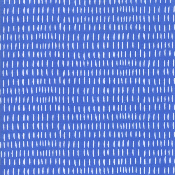 Moda Back Porch Blue Bountiful Rain Fabric