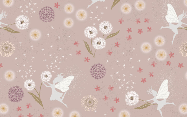 Lewis & Irene Fairy Clocks Warm Linen