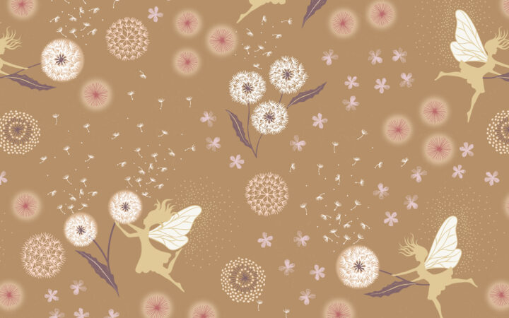 Lewis & Irene Fairy Clocks Deep Gold