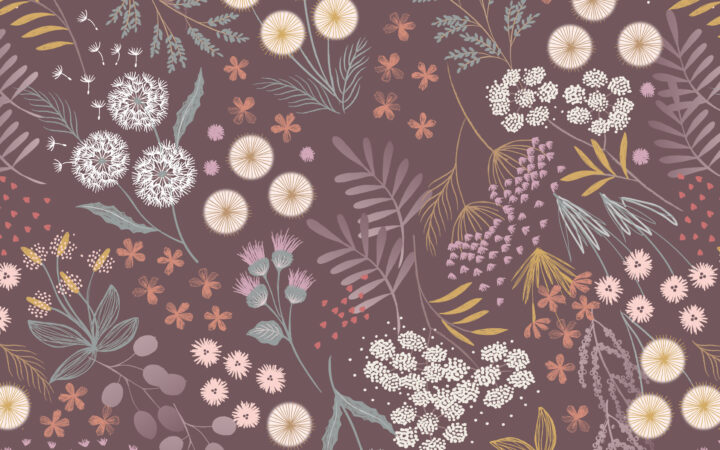 Lewis & Irene Fairy Clocks Dark Fairy Plants