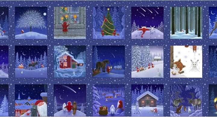 Lewis & Irene Keep Believing Blocks Panel