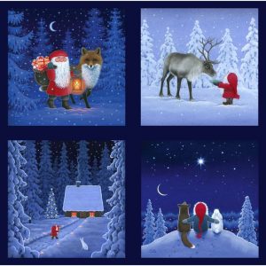 Lewis & Irene Keep Believing CE12 Christmas Cushion Panel