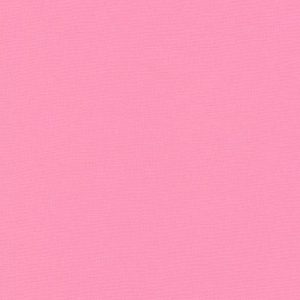 Kona Cotton Fabric Solid Colour Carnation Pink