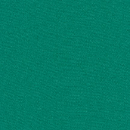 Kona Cotton Fabric Solid Colour Enchanted Green