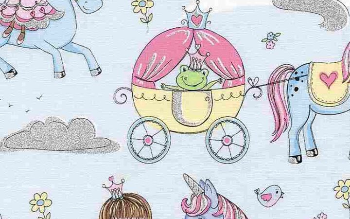 Timeless Treasures Princesses and Unicorns