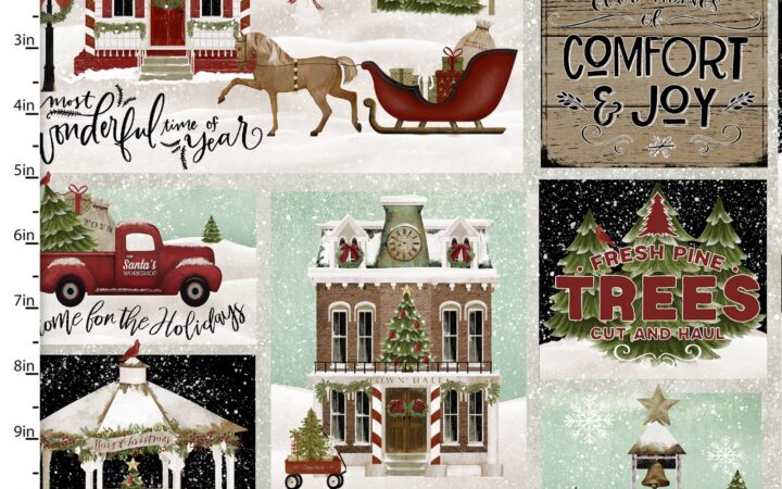 3 Wishes Home for the Holidays Blocks