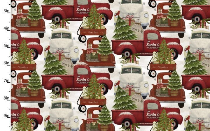 3 Wishes Home for the Holidays Red Truck