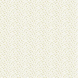 Makower Christmas Classics Gold Metallic Stars