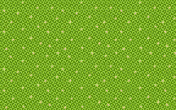 Makower Santa Express Green Geo