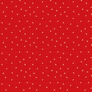 Makower Fabrics Santa Express Red Geometric Blender 2383/R