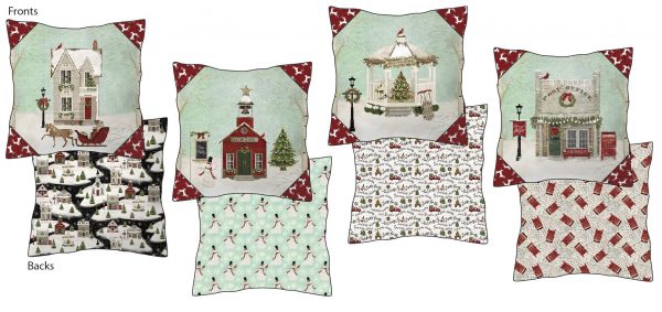 3 Wishes Home for the Holidays Cushion Pattern