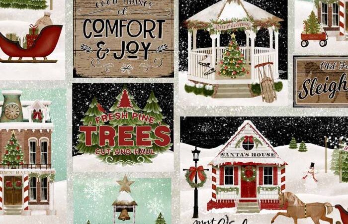 3 Wishes Home for the Holidays Blocks