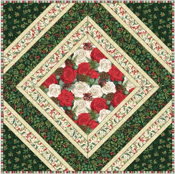 Makower Fabrics Free Christmas Cushion Pattern