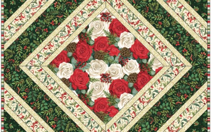Makower Fabrics Cushion Pattern