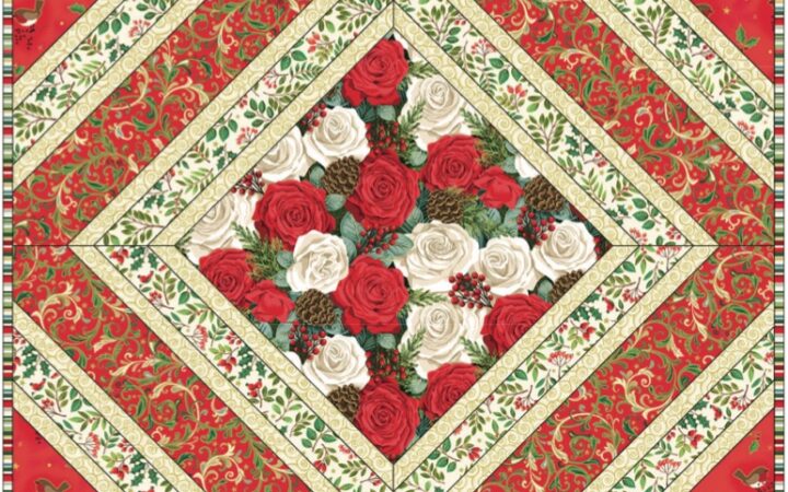 Makower Fabrics Cushion Pattern