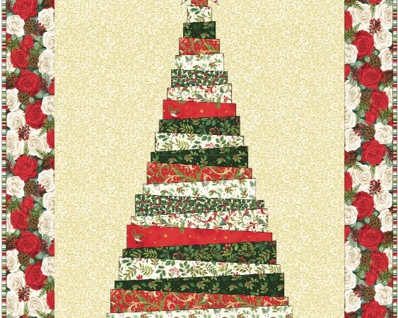 Makower Fabrics Christmas Tree Wallhanging Pattern