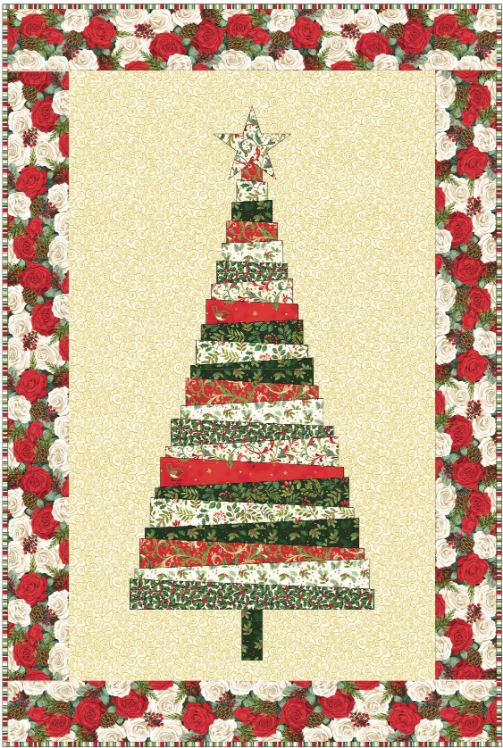 Makower Fabrics Christmas Tree Wallhanging Pattern