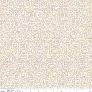 Riley Blake Fabrics Goldilocks Bear Heads on Cream 5713