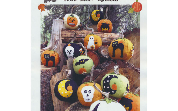 Bareroots Halloween Pumpkin Pattern