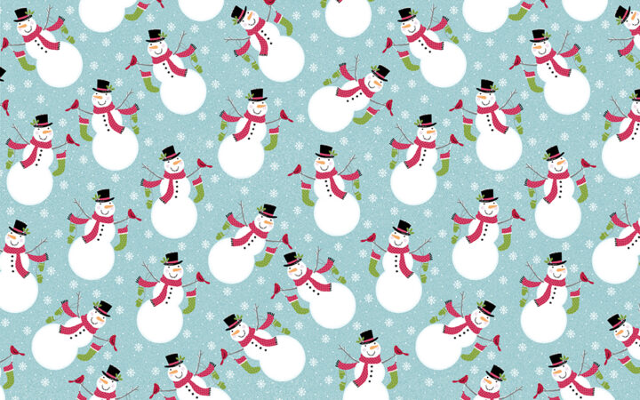 Benartex Joy Jolly Snowmen