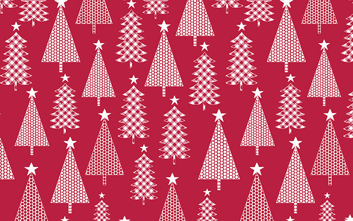 Benartex Joy Christmas Trees