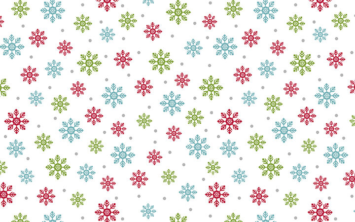 Benartex Joy Snowflakes