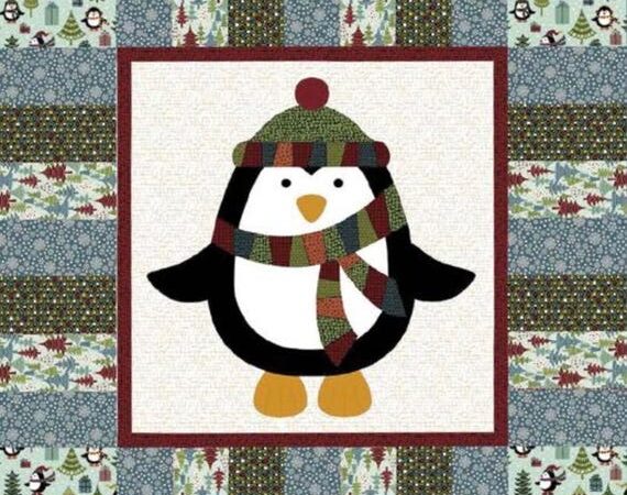 Benartex Jolly Penguin Free Quilt Pattern