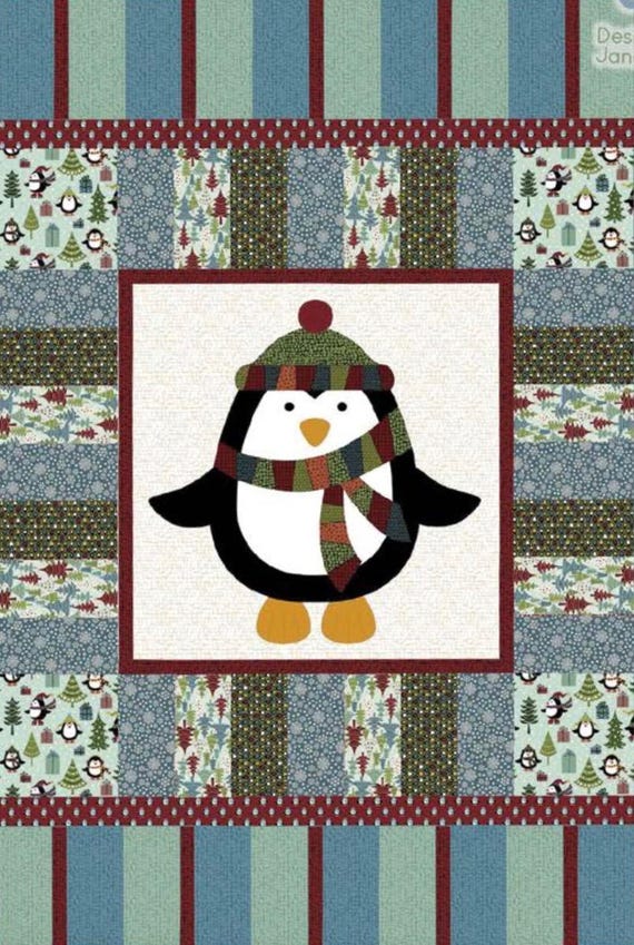 Benartex Jolly Penguin Free Quilt Pattern