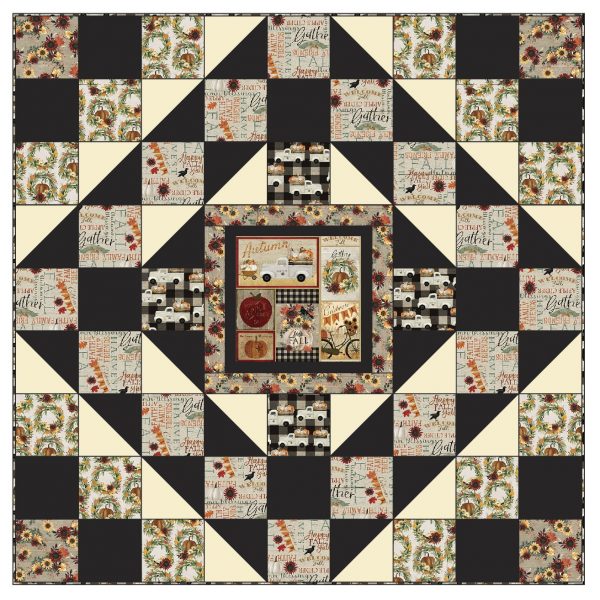 3 Wishes Fabric Happy Fall Free quilt Pattern