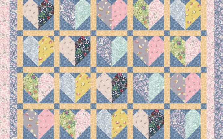 Lewis & Irene Bunny Hop Free Quilt Pattern