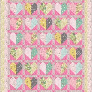 Lewis & Irene Bunny Hop Free Quilt Pattern Pink