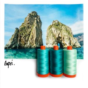 Aurifil Threads Colour Builder Capri Teal