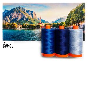 Aurifil Threads Colour Builder Como Blue