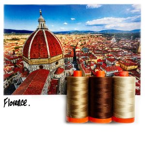 Aurifil Threads Colour Builder Florence Brown