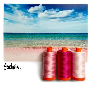 Aurifil Threads Colour Builder Sardinia Pink