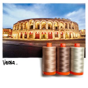 Aurifil Threads Colour Builders Verona Mauve