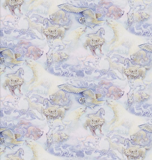 3 Wishes Fabric Polar Journey Animal Flight