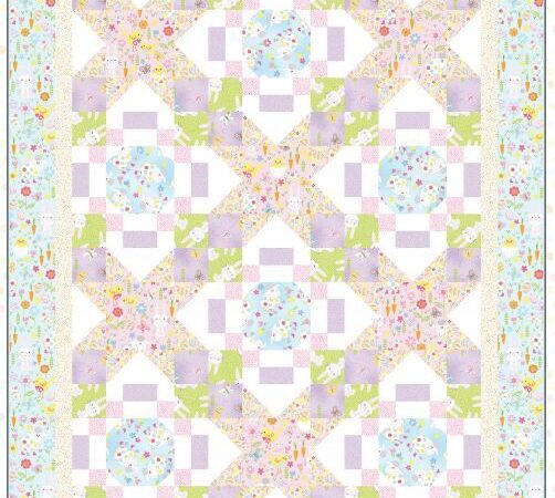 Benartex Hippity Hoppity Free Quilt Pattern