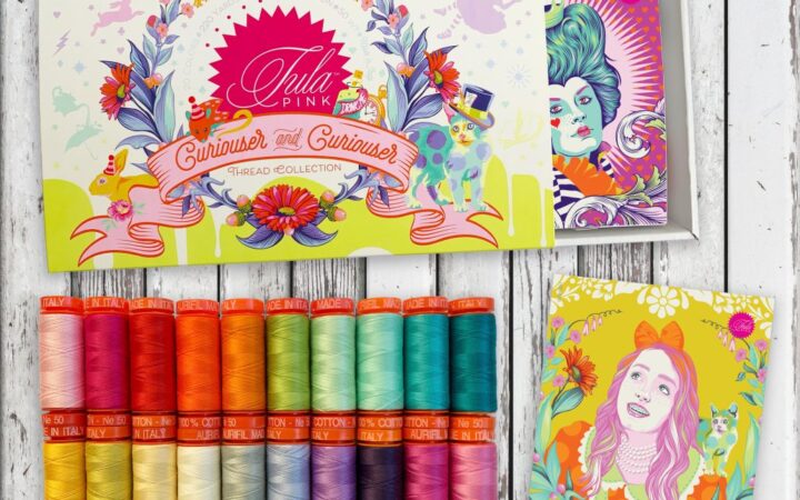Aurifil Tula Pink Curiouser