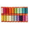 Aurifil Tula Pink Curiouser & Curioser Thread Collection Spools