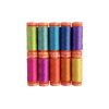 Aurifil Tula Pink Thread Collection Spools in Bright Colours