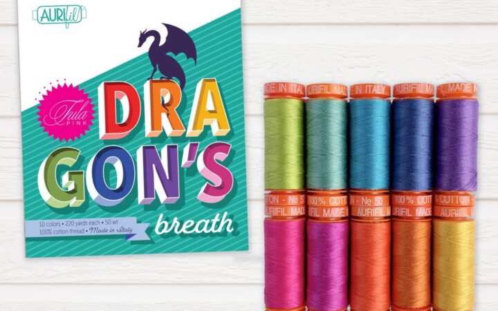 Aurifil Tula Pink Dragon’s Breath