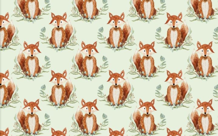 3 Wishes Forest Friends Blue Fox