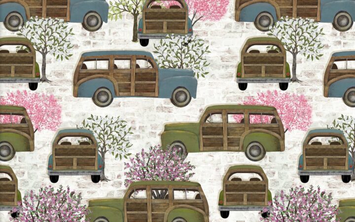 3 Wishes Touch of Spring Wagoneer