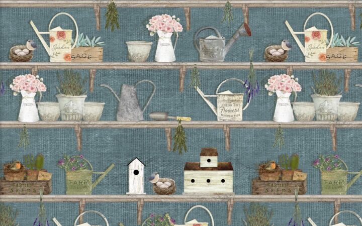3 Wishes Touch of Spring Shelves