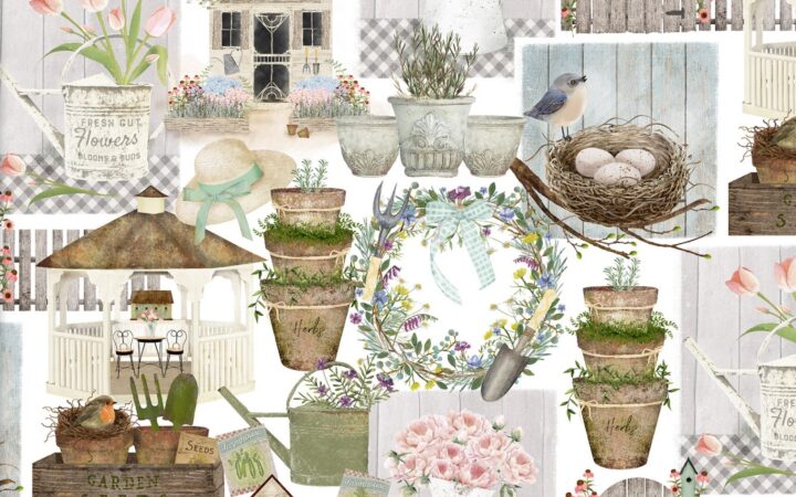 3 Wishes Touch of Spring Patch