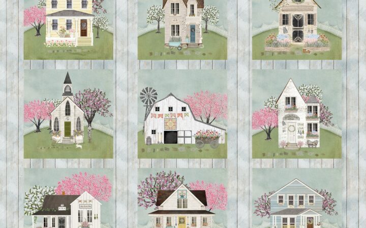 3 Wishes Touch of Spring Dwelling Panel