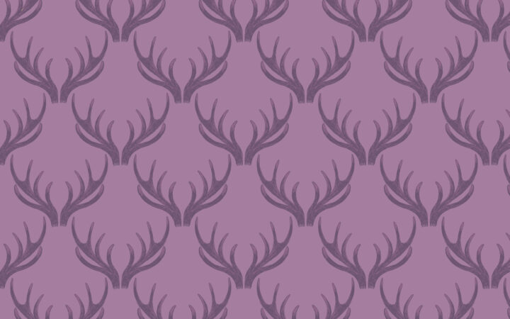 Lewis & Irene Loch Lewis Purple Antlers