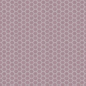 Lewis & Irene Fabrics Queen Bee Mid Lilac Honeycomb A501.3