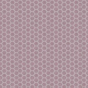 Lewis & Irene Fabrics Queen Bee Mid Lilac Honeycomb A501.3